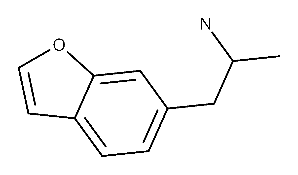 Chemical structure of 6APB