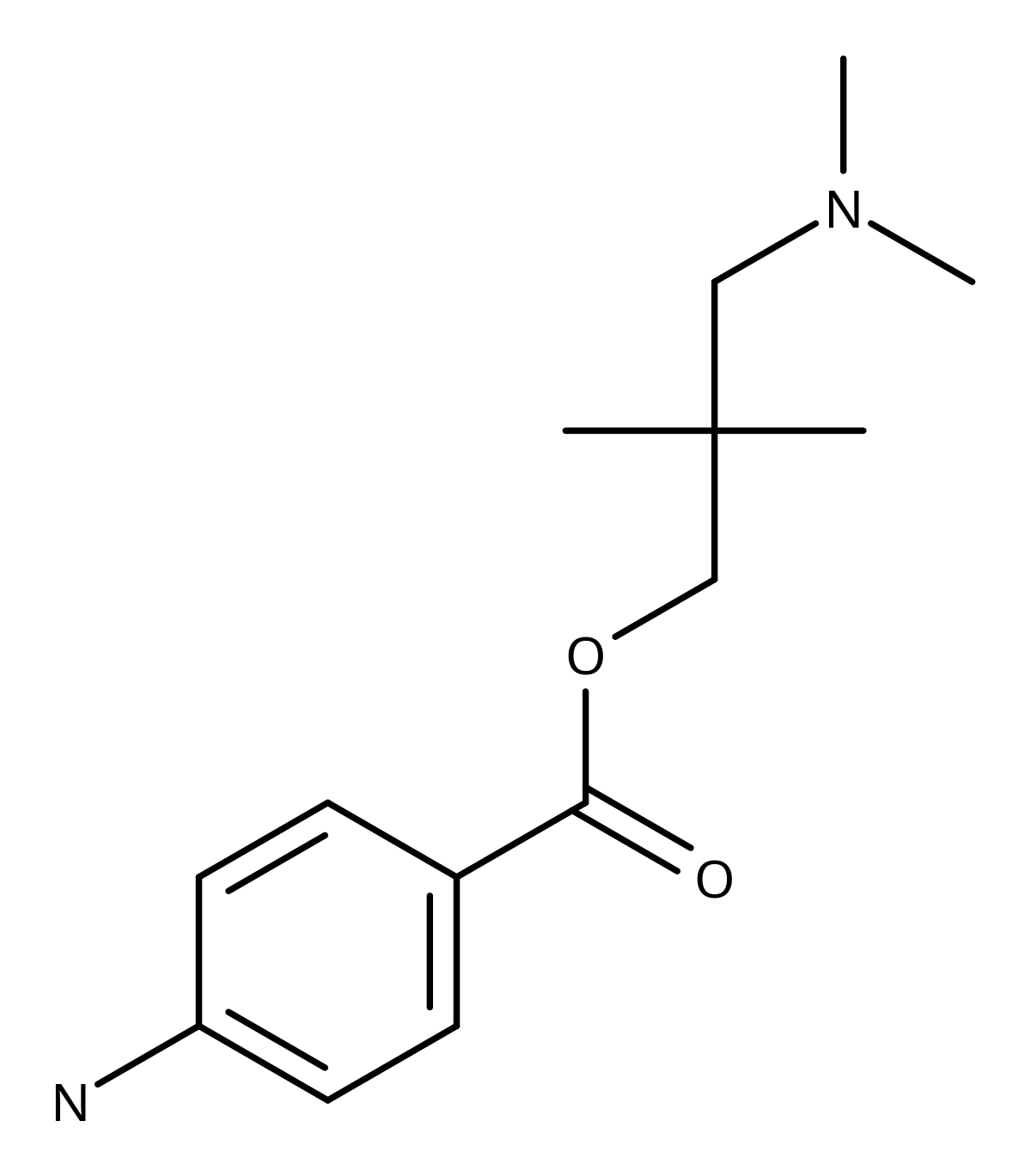 Chemical structure of DM-DED