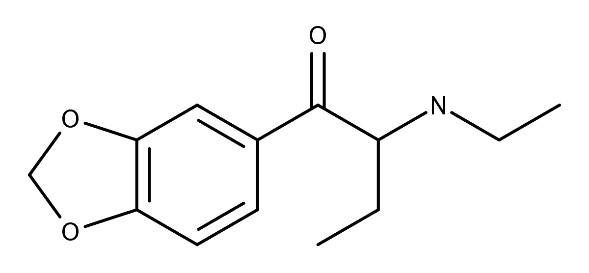 Chemical structure of Euthylone