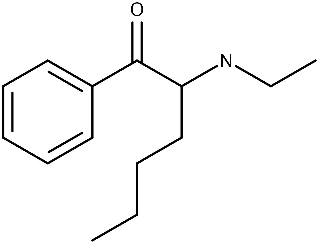 Chemical structure of hex-en