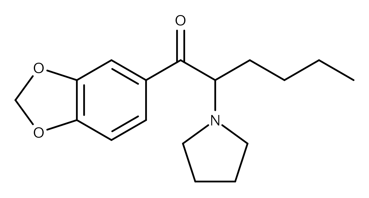 Chemical structure of MDPHP