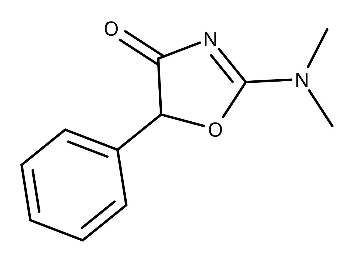 Chemical structure of Thozalinone